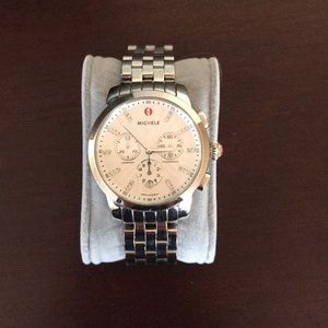 Silver Authentic Michele Watch